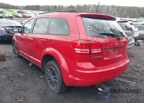2018 Dodge Journey Se из США, поврежденный, VIN 3C4PDCAB6JT519160